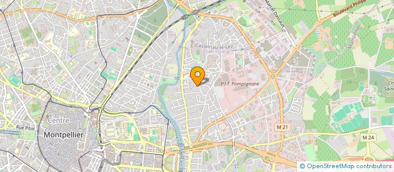 localisation de l'entreprise NICOLANGE SARL  MONTPELLIER