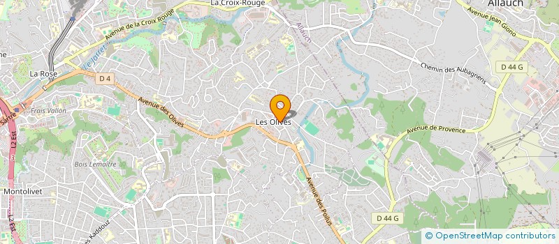 localisation de l'entreprise NICOLAO à MARSEILLE
