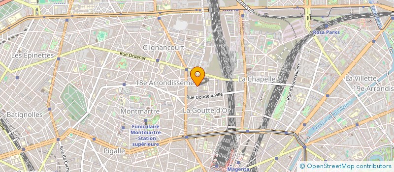 localisation de l'entreprise NICOLAS  PARIS