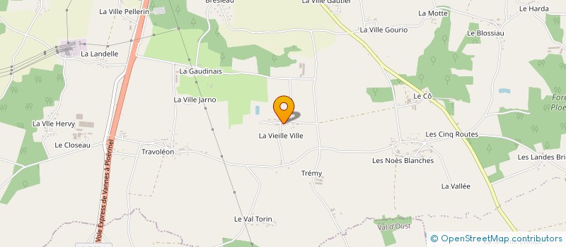 localisation de l'entreprise NICOLAS à PLOERMEL