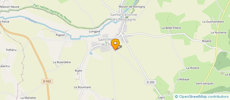 localisation de l'entreprise NICOLAS à SAINT-HILAIRE-LE-CHATEL