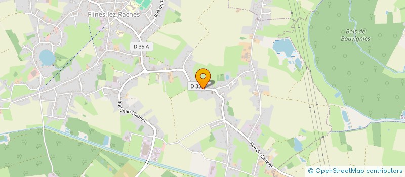 localisation de l'entreprise NICOLAS  FLINES-LEZ-RACHES