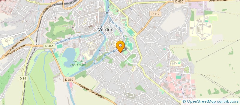 localisation de l'entreprise NICOLAS ANDRE ET PIERRE à VERDUN