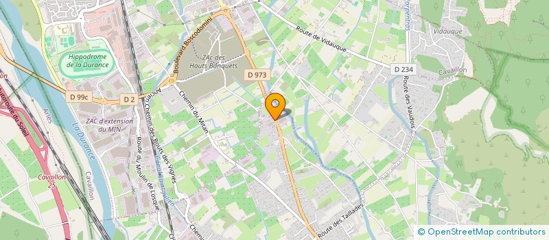 localisation de l'entreprise NICOLAS ANTHONY  CHEVAL-BLANC