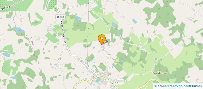 localisation de l'entreprise NICOLAS AUBIN SAS  TROCHE