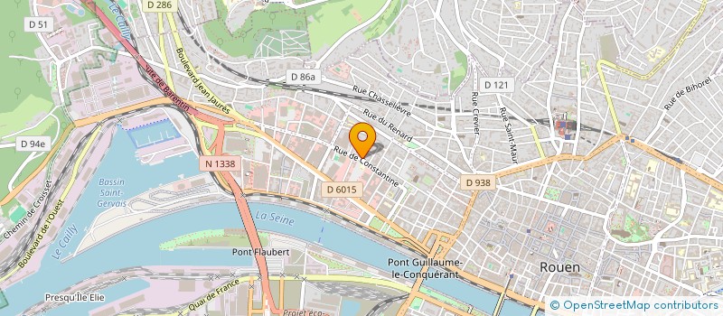 localisation de l'entreprise NICOLAS AUTOMOBILES à ROUEN