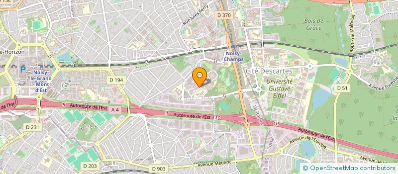 localisation de l'entreprise NICOLAS BAT RENOVATION à NOISY-LE-GRAND