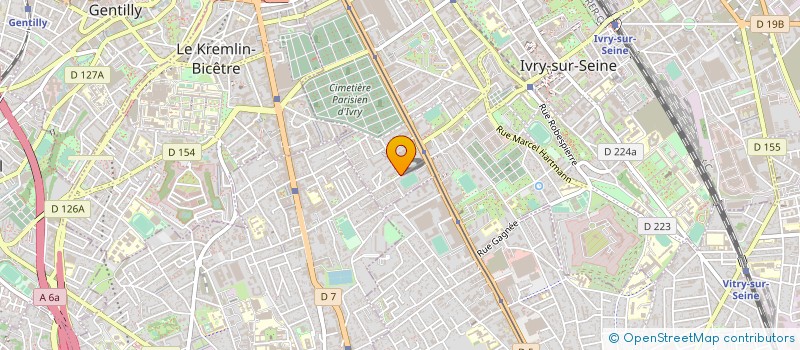 localisation de l'entreprise NICOLAS BATIMENT  IVRY-SUR-SEINE