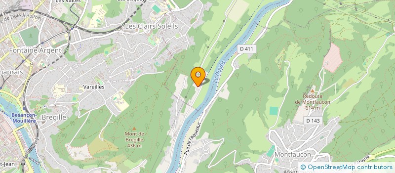 localisation de l'entreprise NICOLAS BAUD ARCHITECTE  CHALEZEULE