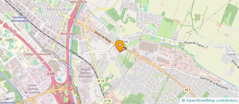 localisation de l'entreprise NICOLAS BERGAMASCO à TOULOUSE