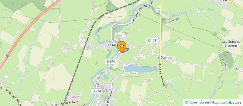 localisation de l'entreprise NICOLAS BERNIGAUD  PALINGES