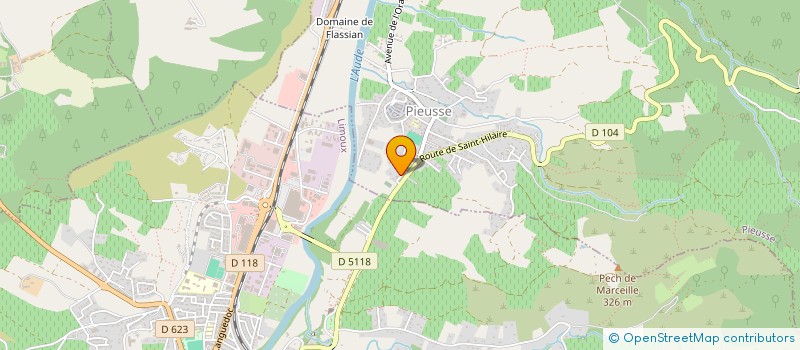 localisation de l'entreprise NICOLAS BONNET NB CHAUFFAGE - SANITAIRE à PIEUSSE