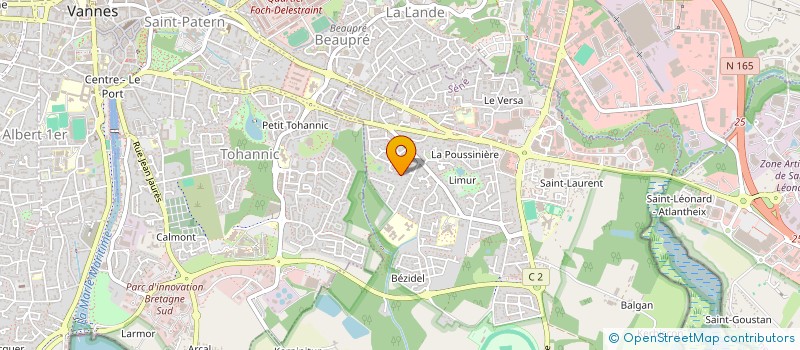 localisation de l'entreprise NICOLAS BRUN  PLOEREN