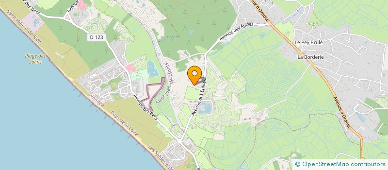 localisation de l'entreprise NICOLAS BURGAUD &' MA PLOMBERIE  SAINT-JEAN-DE-MONTS