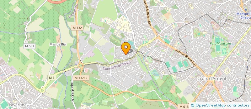 localisation de l'entreprise NICOLAS CAILLOU à MONTPELLIER