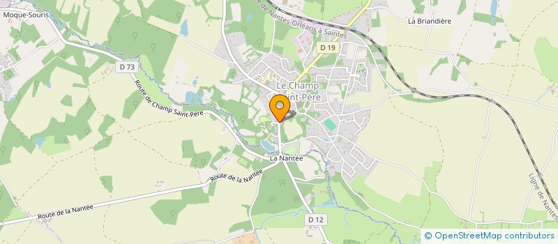 localisation de l'entreprise NICOLAS CAMERA  LUCON