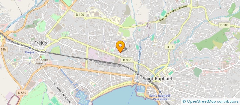 localisation de l'entreprise NICOLAS CARRODANO à FREJUS