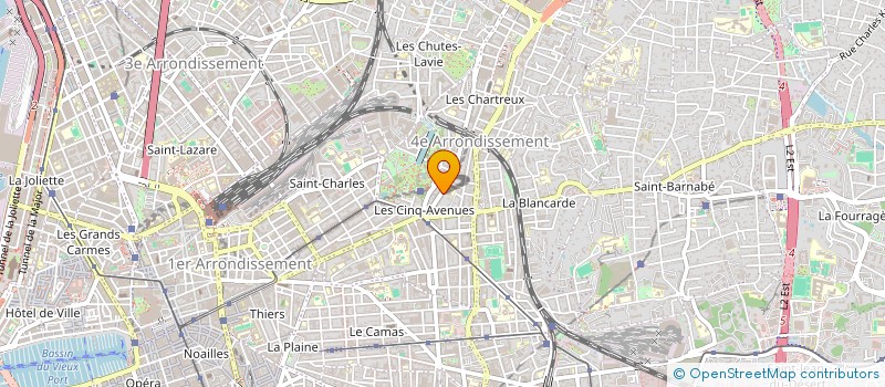 localisation de l'entreprise NICOLAS CHAURIS NOTAIRE à MARSEILLE