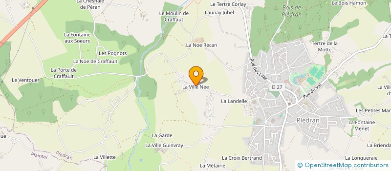 localisation de l'entreprise NICOLAS CHAV  PLEDRAN