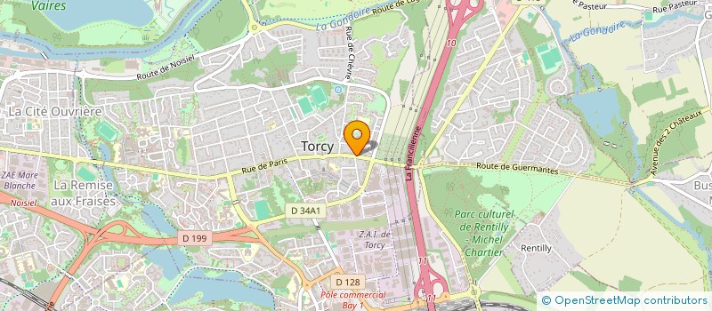 localisation de l'entreprise NICOLAS COCHET, ANNE SUDRE ET SOLENN MEUROT NOTAIRE ASSOCIES SCP TITULAIRE D'UN OFFICE NOTARIAL  TORCY