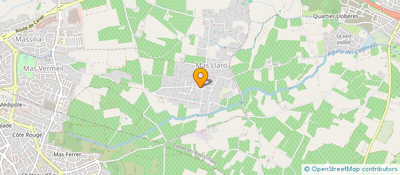 localisation de l'entreprise NICOLAS & COM  PERPIGNAN