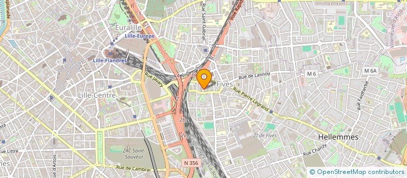 localisation de l'entreprise NICOLAS DE NANTES à LILLE