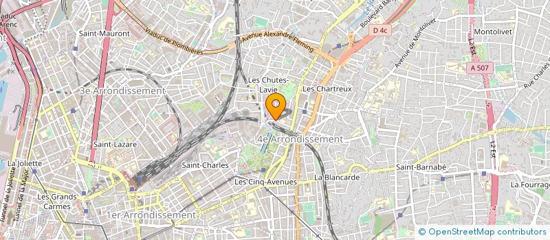 localisation de l'entreprise NICOLAS-DEHON à MARSEILLE