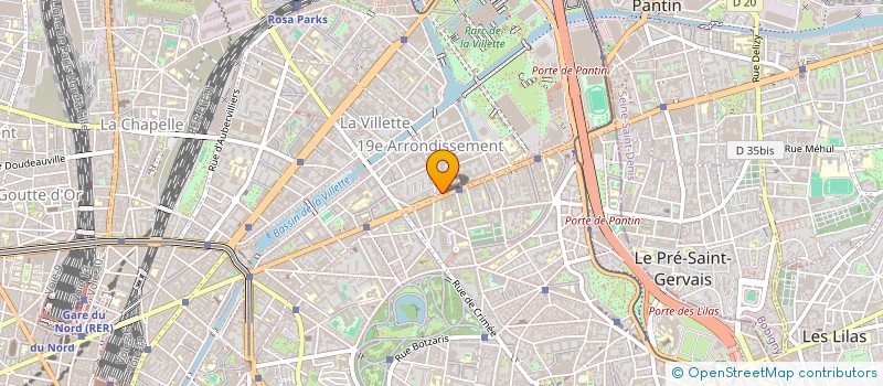 localisation de l'entreprise NICOLAS DELFOSSE ND DESIGN  PARIS