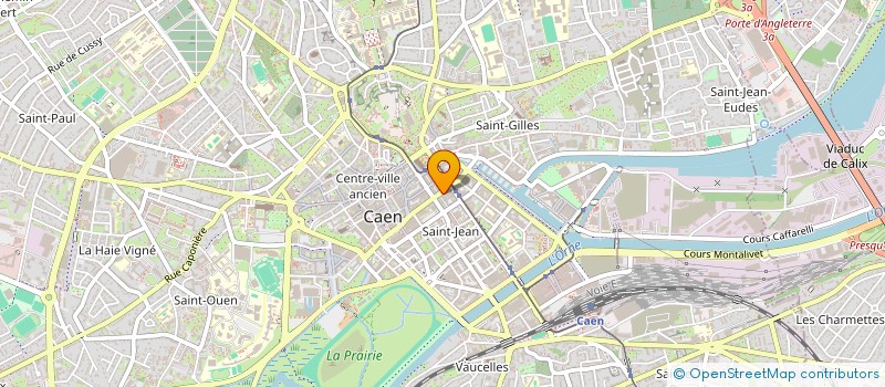 localisation de l'entreprise NICOLAS DESHAYES à CAEN