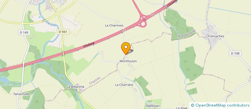 localisation de l'entreprise NICOLAS DUBOIS à SAINT-AVIT-LES-GUESPIERES