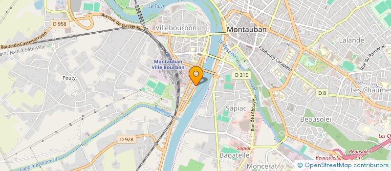 localisation de l'entreprise NICOLAS DUBOIS à MONTAUBAN