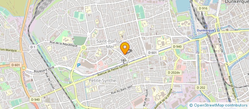 localisation de l'entreprise NICOLAS ENNAERT à DUNKERQUE