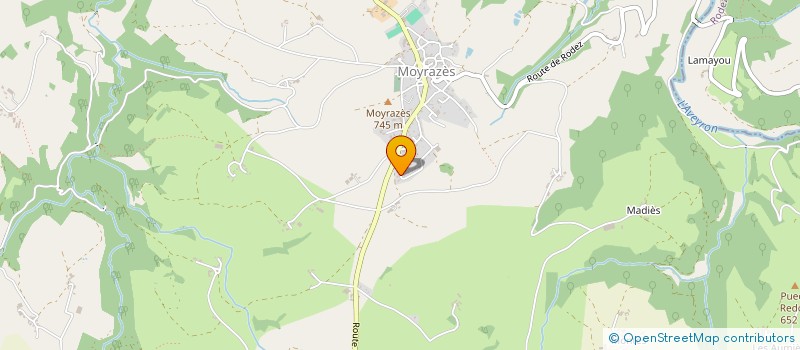 localisation de l'entreprise NICOLAS ESTEBE à MOYRAZES