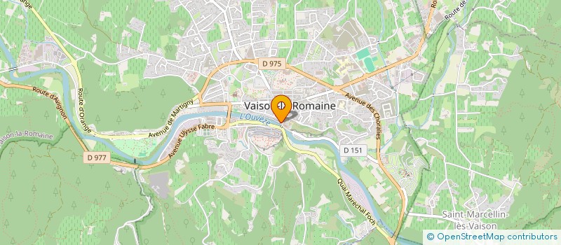 localisation de l'entreprise NICOLAS ET ADRIANA BOFFELLI à VAISON-LA-ROMAINE