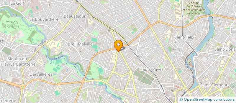 localisation de l'entreprise NICOLAS ET SOIZIC à NANTES