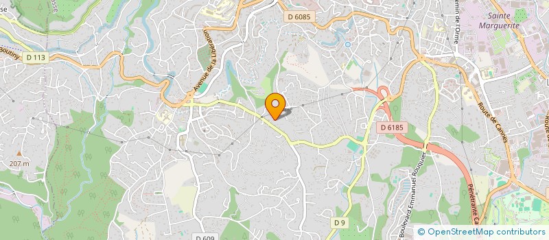 localisation de l'entreprise NICOLAS EVRARD CONSULTANT  GRASSE
