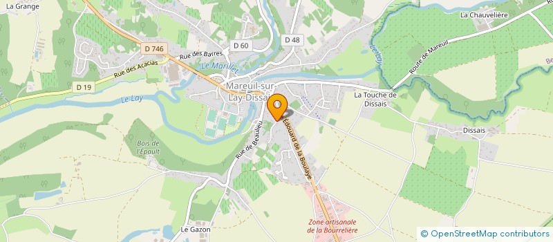 localisation de l'entreprise NICOLAS FABRE CONSEIL  MAREUIL-SUR-LAY-DISSAIS