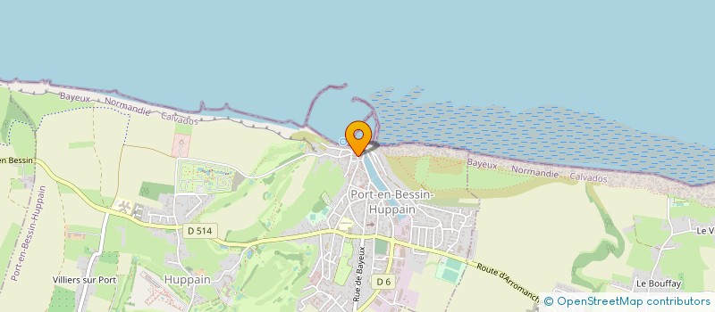 localisation de l'entreprise NICOLAS FAGES  PORT-EN-BESSIN-HUPPAIN