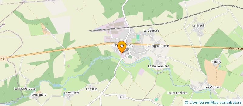 localisation de l'entreprise NICOLAS FAUCHER FINANCES  CHALANDRAY