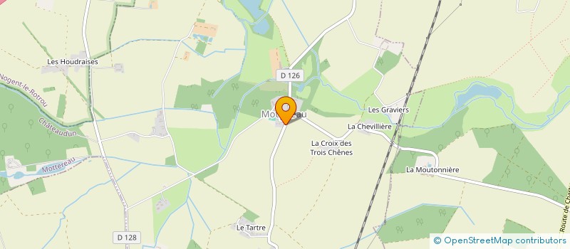 localisation de l'entreprise NICOLAS FRANCOISE INDUSTRIES à DANGEAU