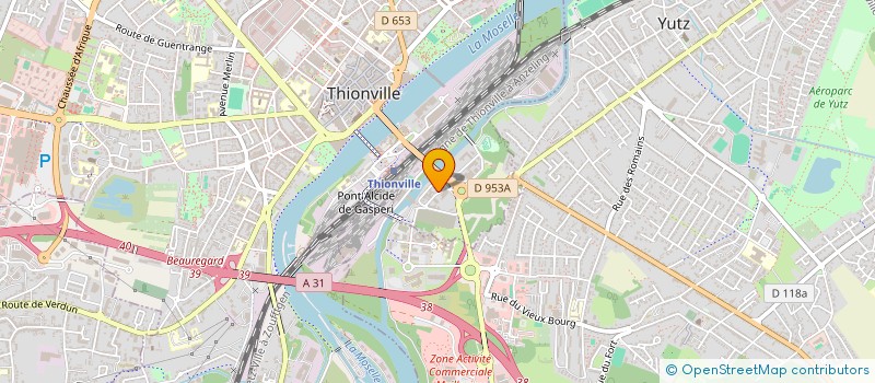 localisation de l'entreprise NICOLAS GIL ET COMPAGNIE  THIONVILLE