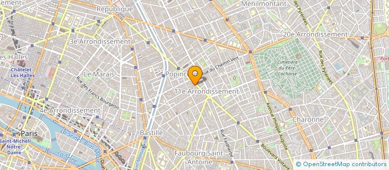 localisation de l'entreprise NICOLAS GUILLAUME SASU  PARIS