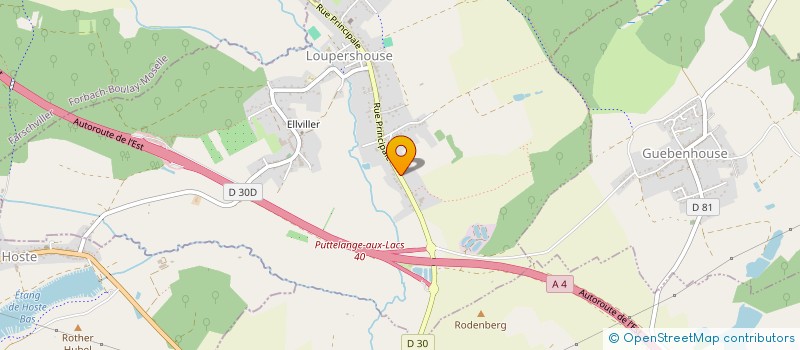 localisation de l'entreprise NICOLAS HOLDING  LOUPERSHOUSE