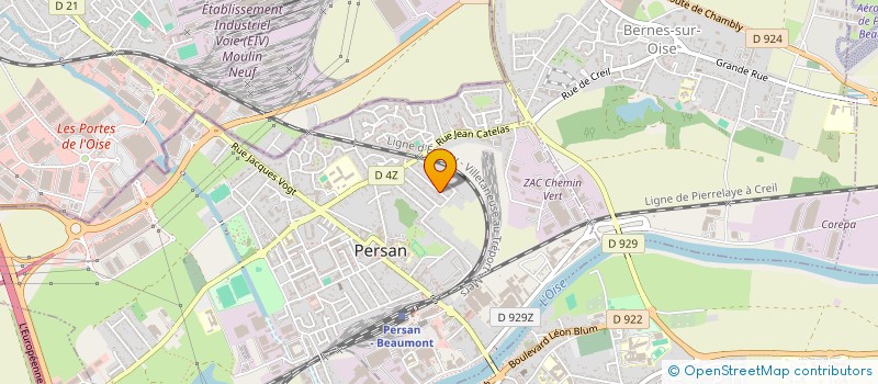 localisation de l'entreprise NICOLAS IMMO  PERSAN