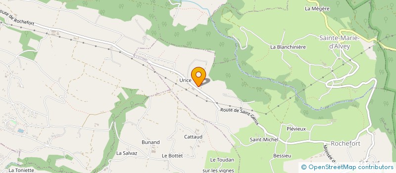 localisation de l'entreprise NICOLAS JACQUEMIER  SAINT-GENIX-LES-VILLAGES