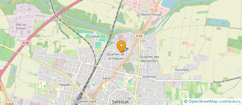 localisation de l'entreprise NICOLAS JORDAN CONSEILS  SELESTAT