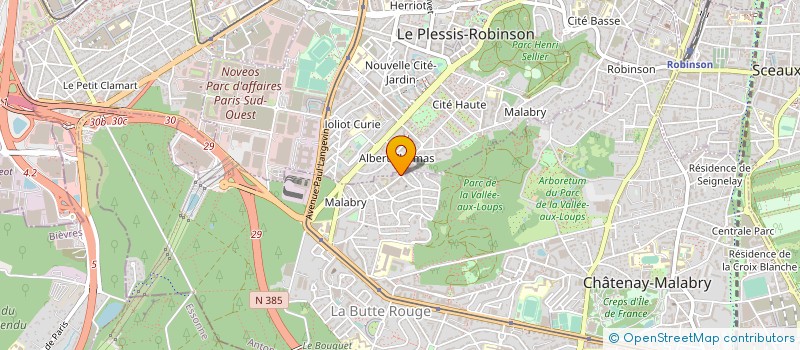 localisation de l'entreprise NICOLAS KARAKOC CONSULTING à LE PLESSIS-ROBINSON