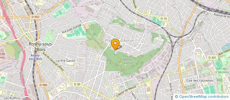 localisation de l'entreprise NICOLAS KERGOIAN ET WEISI GONG  NEUILLY-PLAISANCE