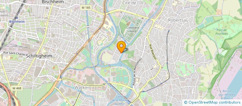 localisation de l'entreprise NICOLAS LAURENT EURL à STRASBOURG