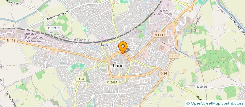 localisation de l'entreprise NICOLAS LELOUP à LUNEL